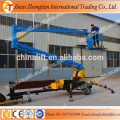 Truck trailer mounted boom lift for sale arm lift platform hydraulic sky lifter